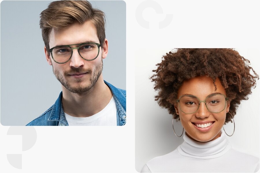 Brillentrend: Geometric Designs